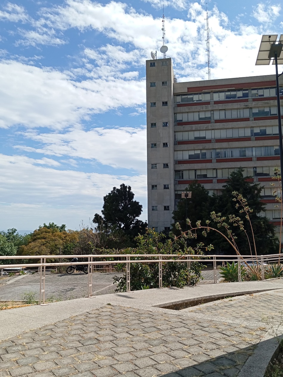 Vista de un edificio Descripción generada automáticamente