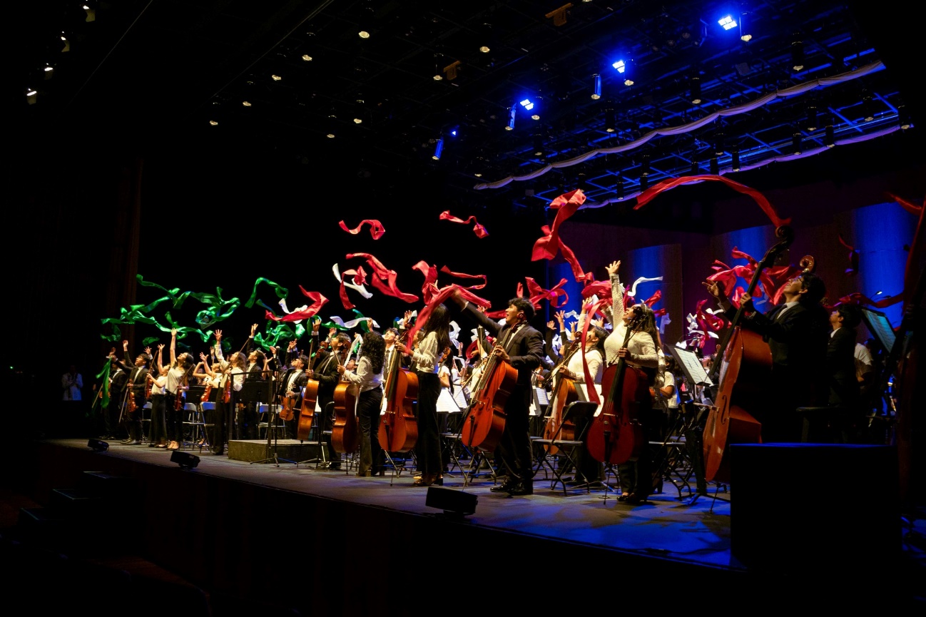 Un grupo de personas en un escenario El contenido generado por IA puede ser incorrecto.